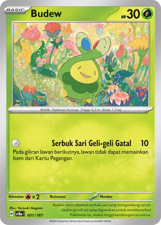 Budew (Terastal Festival ex 001/187)
