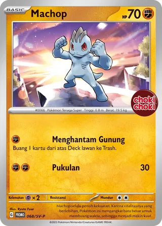 Machop (Scarlet & Violet Promos 068/SV-P)