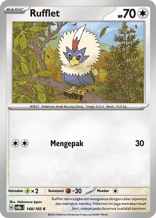 Rufflet (Stellar Lightning 148/182)