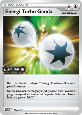 Double Turbo Energy (Scarlet & Violet Promos 184/SV-P)