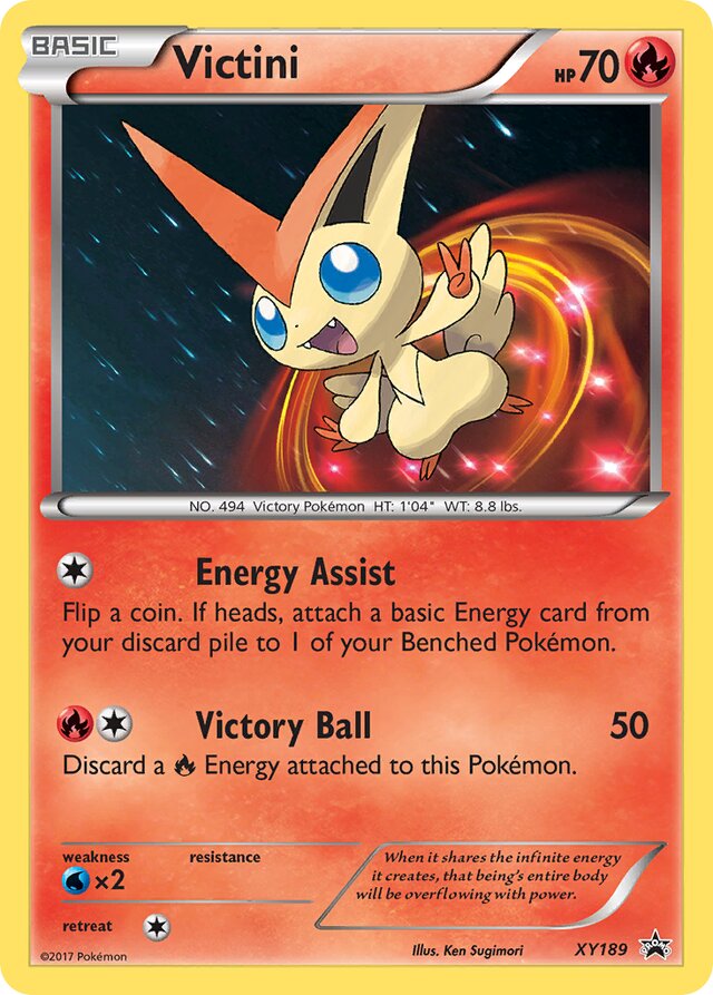 XY189 Victini XYP PROMO