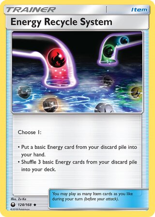 Energy Recycle System (Celestial Storm 128/168)