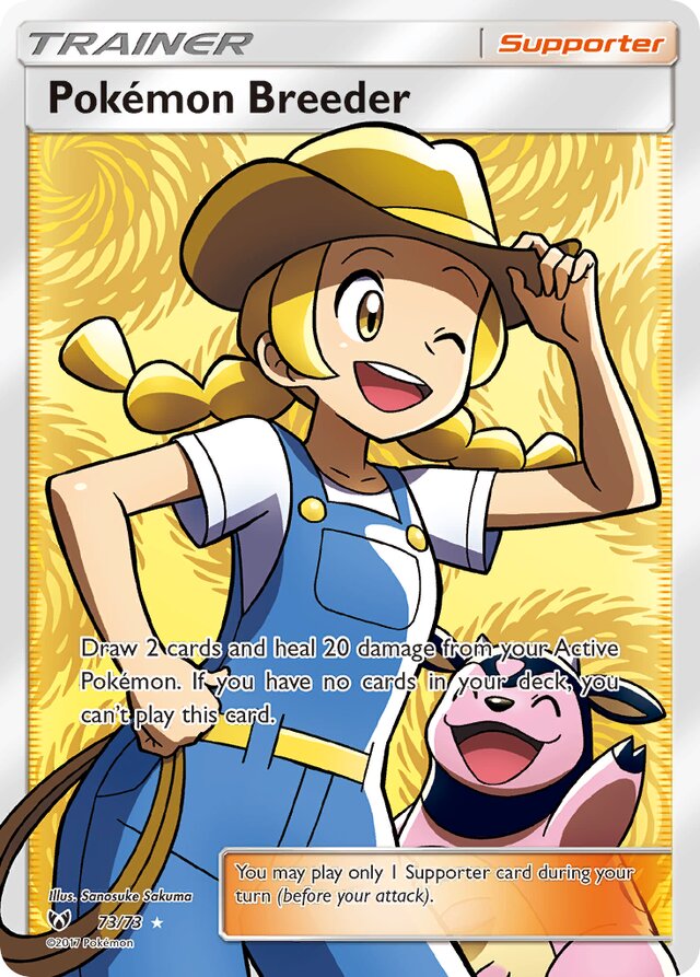 Pokémon Breeder Shining Legends 73/73 Rare Ultra