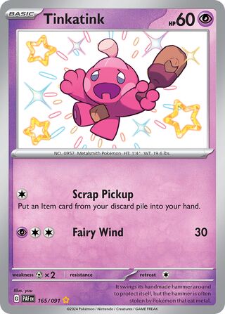 Tinkatink (Paldean Fates 165/091)