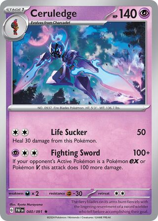 Ceruledge (Paldean Fates 040/091)