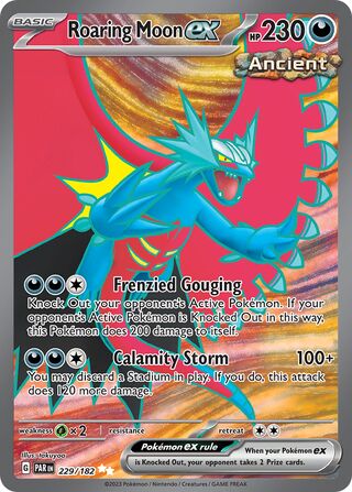 Roaring Moon ex (Paradox Rift 229/182)