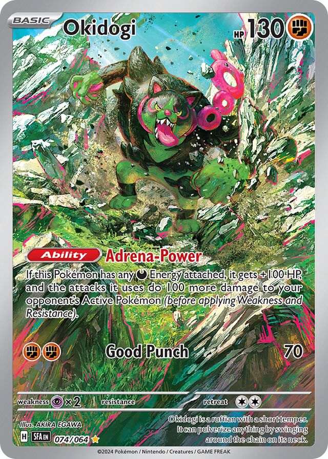 Okidogi Shrouded Fable 074/064 Illustration Rare