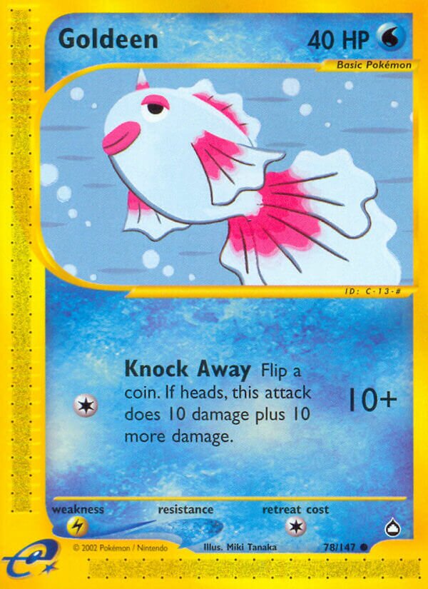 78/147 Goldeen AQ Common