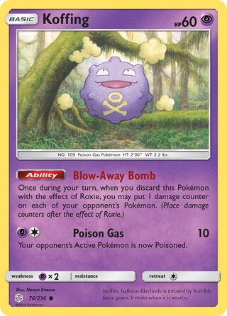 Koffing (Cosmic Eclipse 76/236)