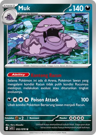 Muk (Scarlet ex 052/078)