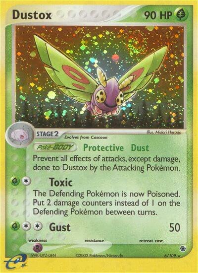 6/109 Dustox RS Rare Holo