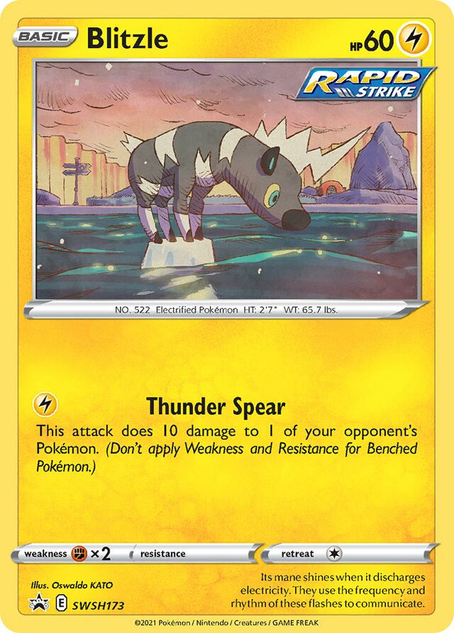 SWSH173 Blitzle SSP PROMO