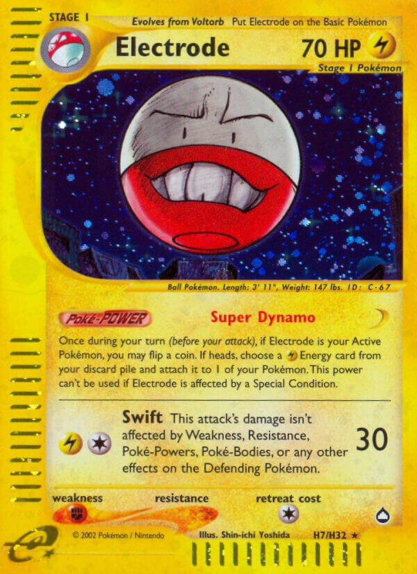 H7/H32 Electrode AQ Rare Holo