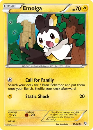 Emolga (Dragons Exalted 45/124)