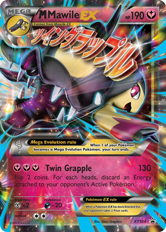 MegaMawileEX XY Black Star Promos XY104 PROMO