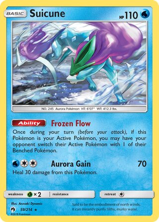 Suicune (Lost Thunder 59/214)