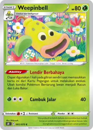 Weepinbell (Rapid Strike Master 002/070)