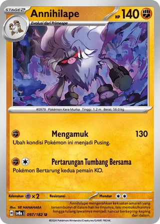 Annihilape (Stellar Lightning 097/182)