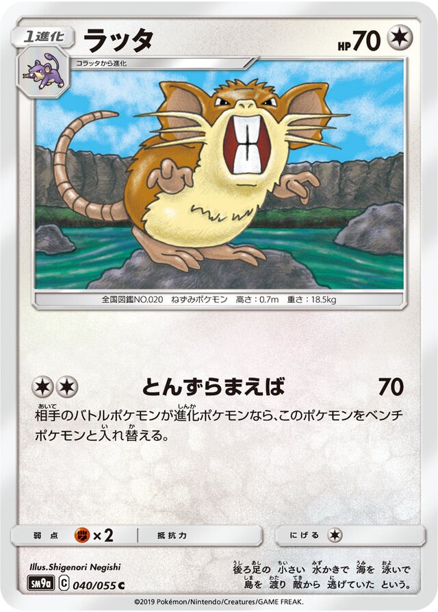 040/055 Raticateラッタ C