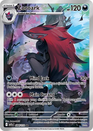 Zoroark (Black & White 284/172)