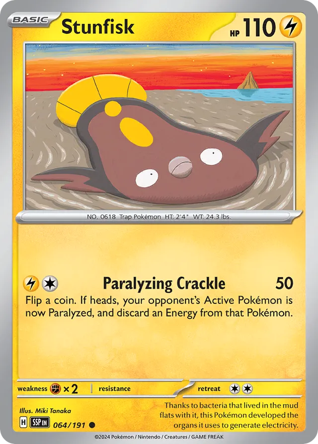 064/191 Stunfisk SSP Common