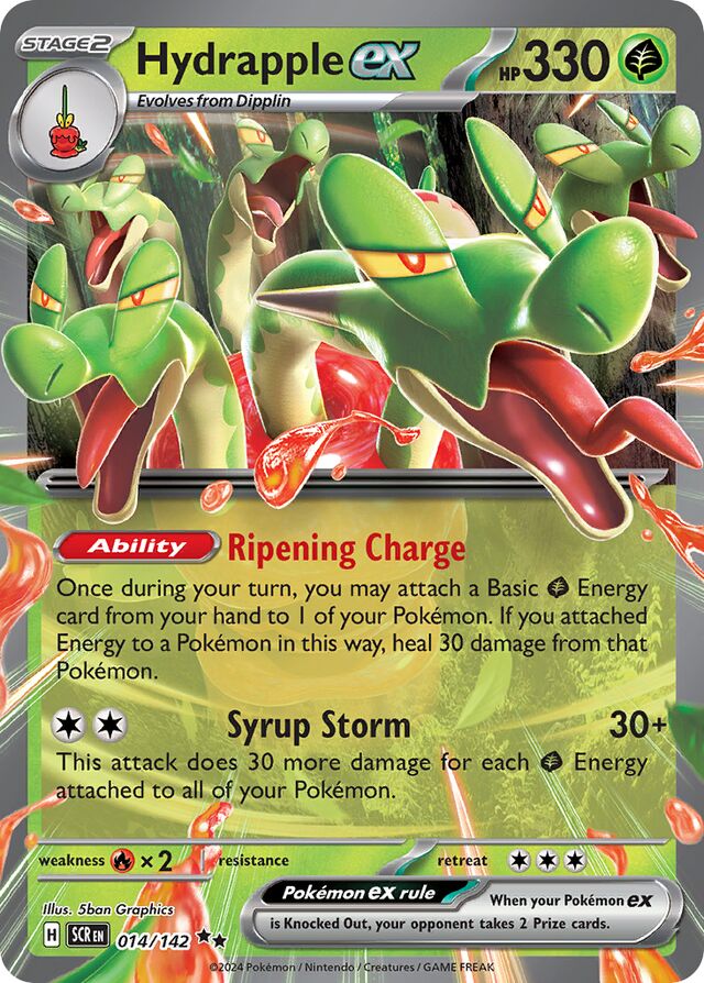 014/142 Hydrappleex SCR Double Rare