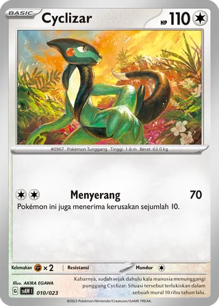 Cyclizar (Quaxly & Mimikyu ex Starter Deck ex 010/023)