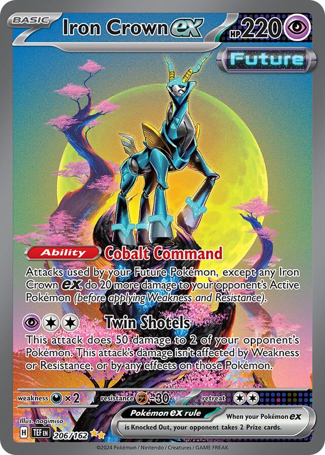 206/162 Iron Crownex TEF Special Illustration Rare