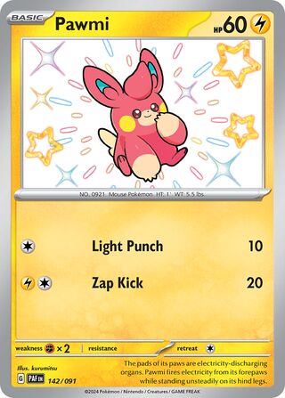 Pawmi (Paldean Fates 142/091)