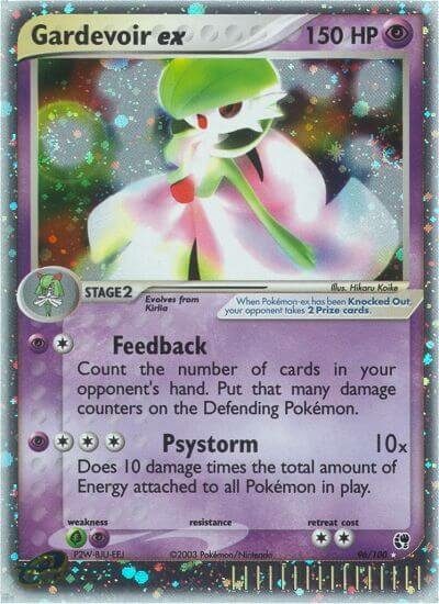 96/100 Gardevoir ex SS Rare Holo ex