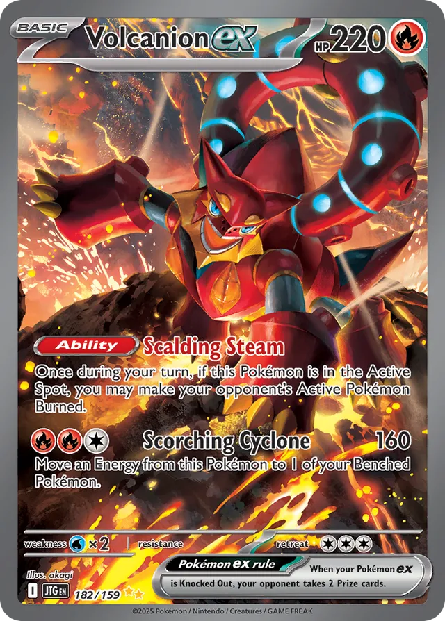 Volcanionex Journey Together 182/159 Special Illustration Rare