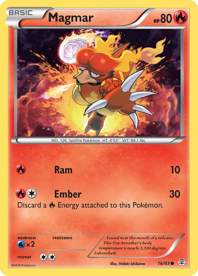 Magmar Generations 16/83 Common