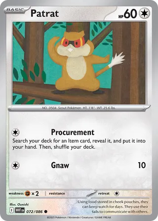 Patrat (White Flare 072/086)