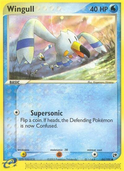 84/100 Wingull SS Common