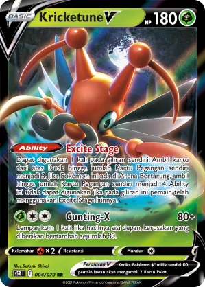 Kricketune V (Rapid Strike Master 004/070)