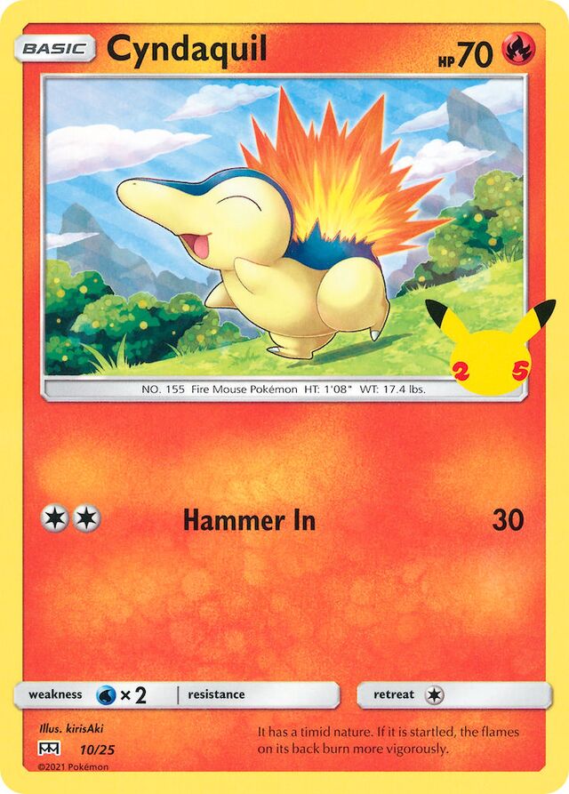Cyndaquil McDonald's Collection 2021 10/25 —