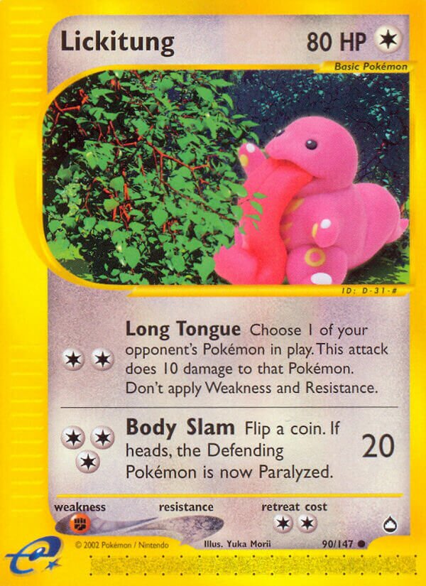 90/147 Lickitung AQ Common