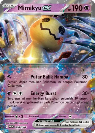 Mimikyu ex (Scarlet & Violet Promos 006/SV-P)