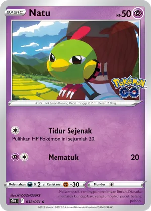 Natu (Pokémon GO 032/071)
