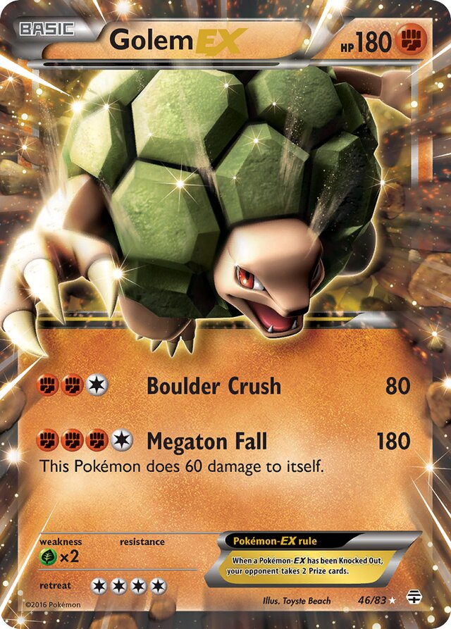 GolemEX Generations 46/83 Ultra-Rare Rare