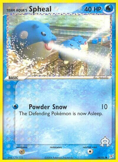 56/95 Team Aqua's Spheal MA Common