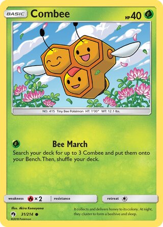 Combee (Lost Thunder 31/214)