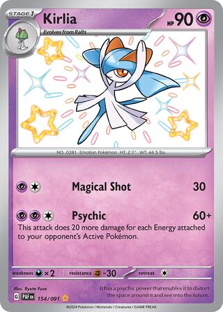 Kirlia (Paldean Fates 154/091)