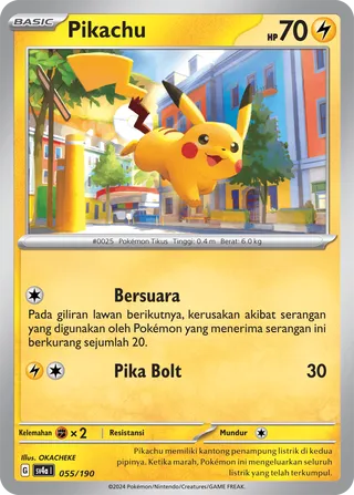 Pikachu (Shiny Treasure ex 055/190)