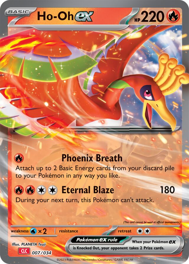 Ho-Ohex Charizard & Ho-Oh ex Deck 007/034