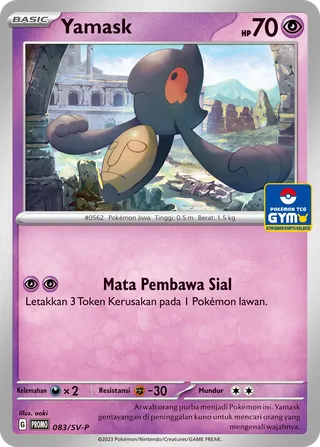 Yamask (Scarlet & Violet Promos 083/SV-P)