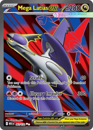 163/132 Mega Latiasex MEG Ultra Rare