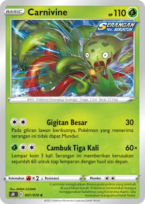 Carnivine (Rapid Strike Master 007/070)