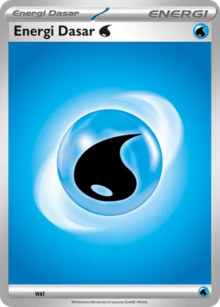 Basic Water Energy (Quaxly & Mimikyu ex Starter Deck ex No. 024)
