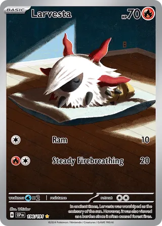 Larvesta (Surging Sparks 196/191)